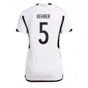 Maillot de foot Allemagne Thilo Kehrer #5 Domicile Femmes Monde 2022 Manches Courte